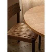 Mauro Dining Chair Dark Stained Oak/Paper Cord
