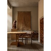 Puffin Dining Table Ø120 Veneer Oak