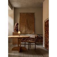 Puffin Dining Table Ø120 Solid Natural Oak