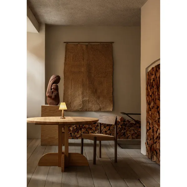 Puffin Dining Table Ø120 Solid Natural Oak