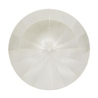 Half UFO Wall Lamp Shade Off-White