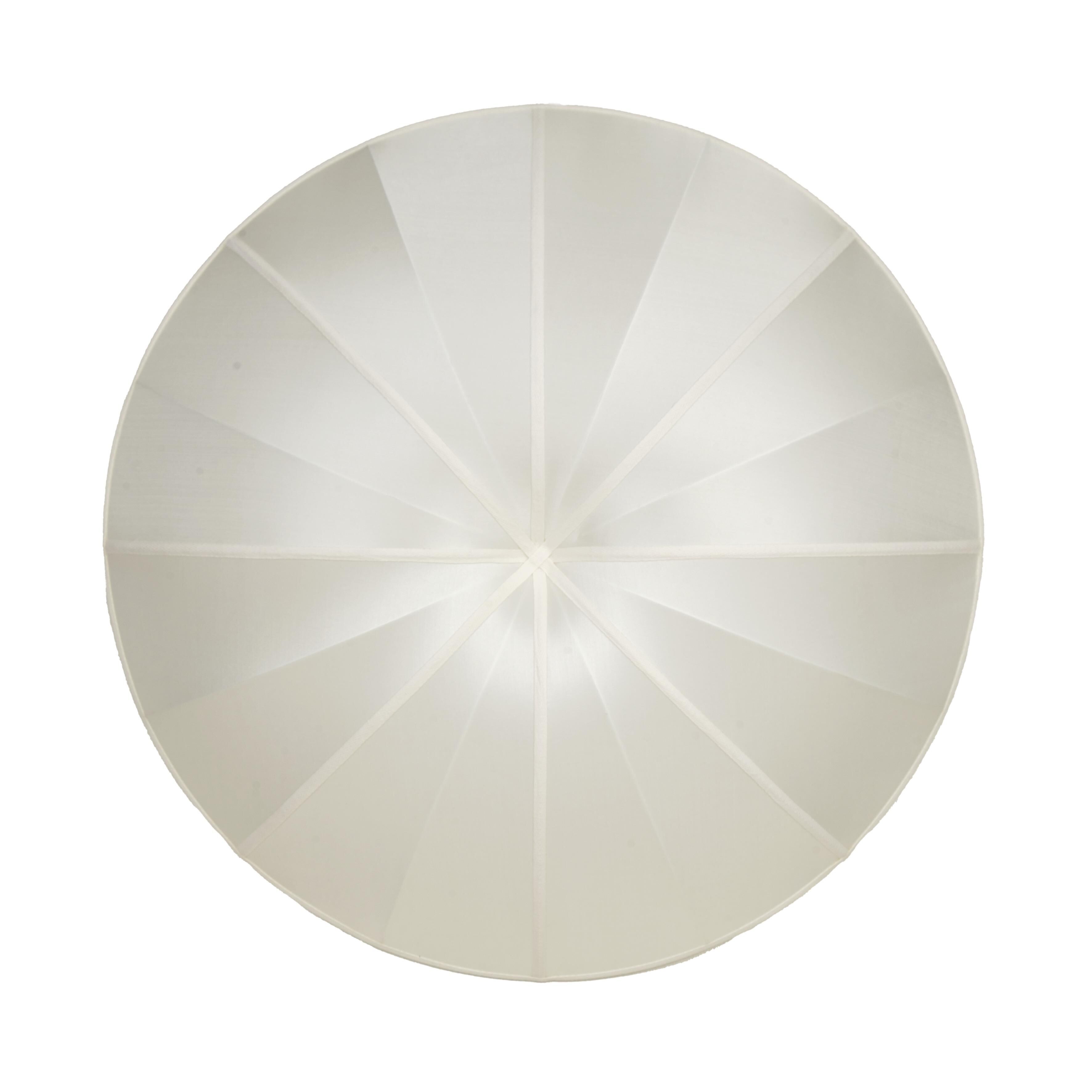 Half UFO Vegglampe Skjerm Off-White