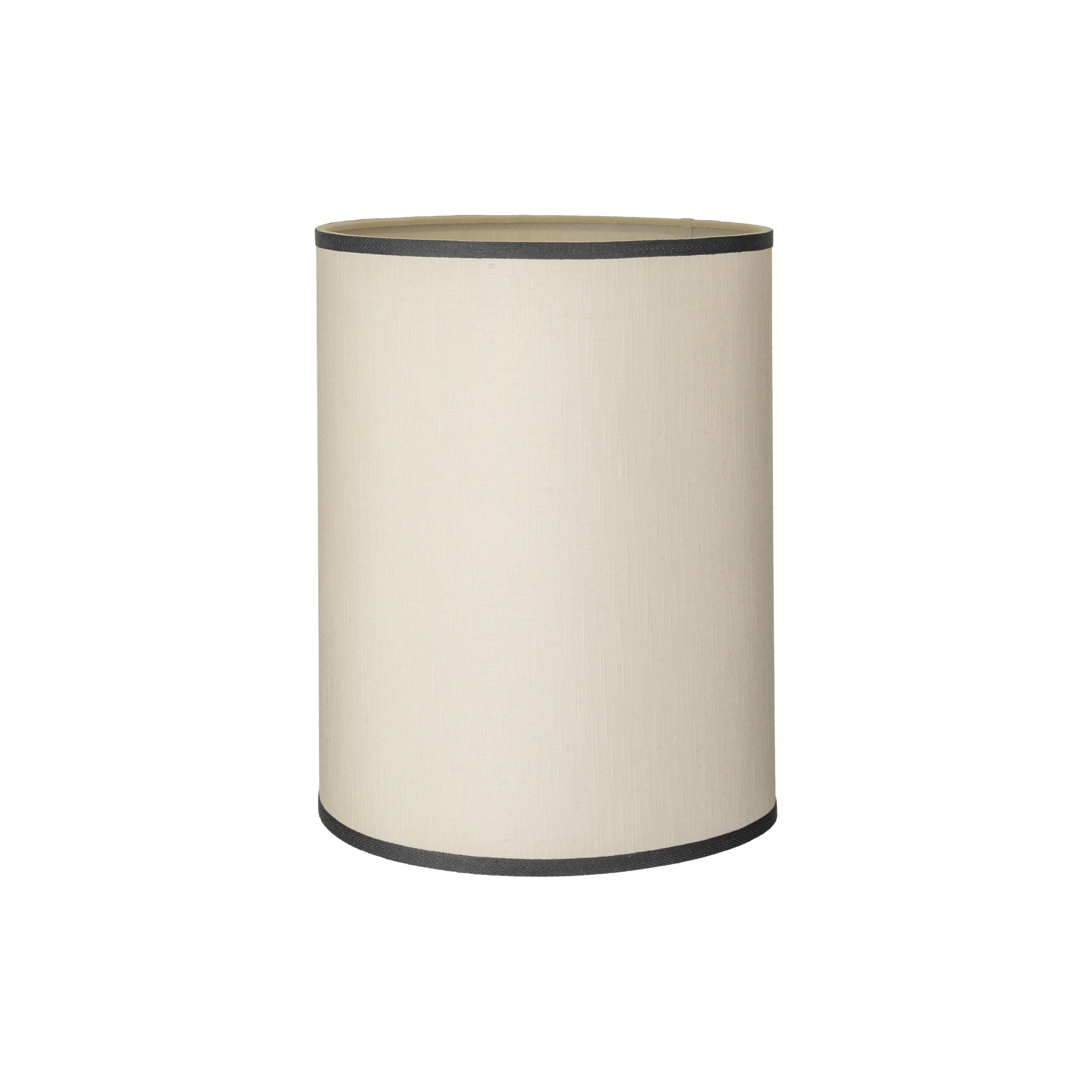 Cylinder Lampeskjerm Liten Sand/Coal
