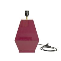 Hexagon Base til Bordlampe Beetroot