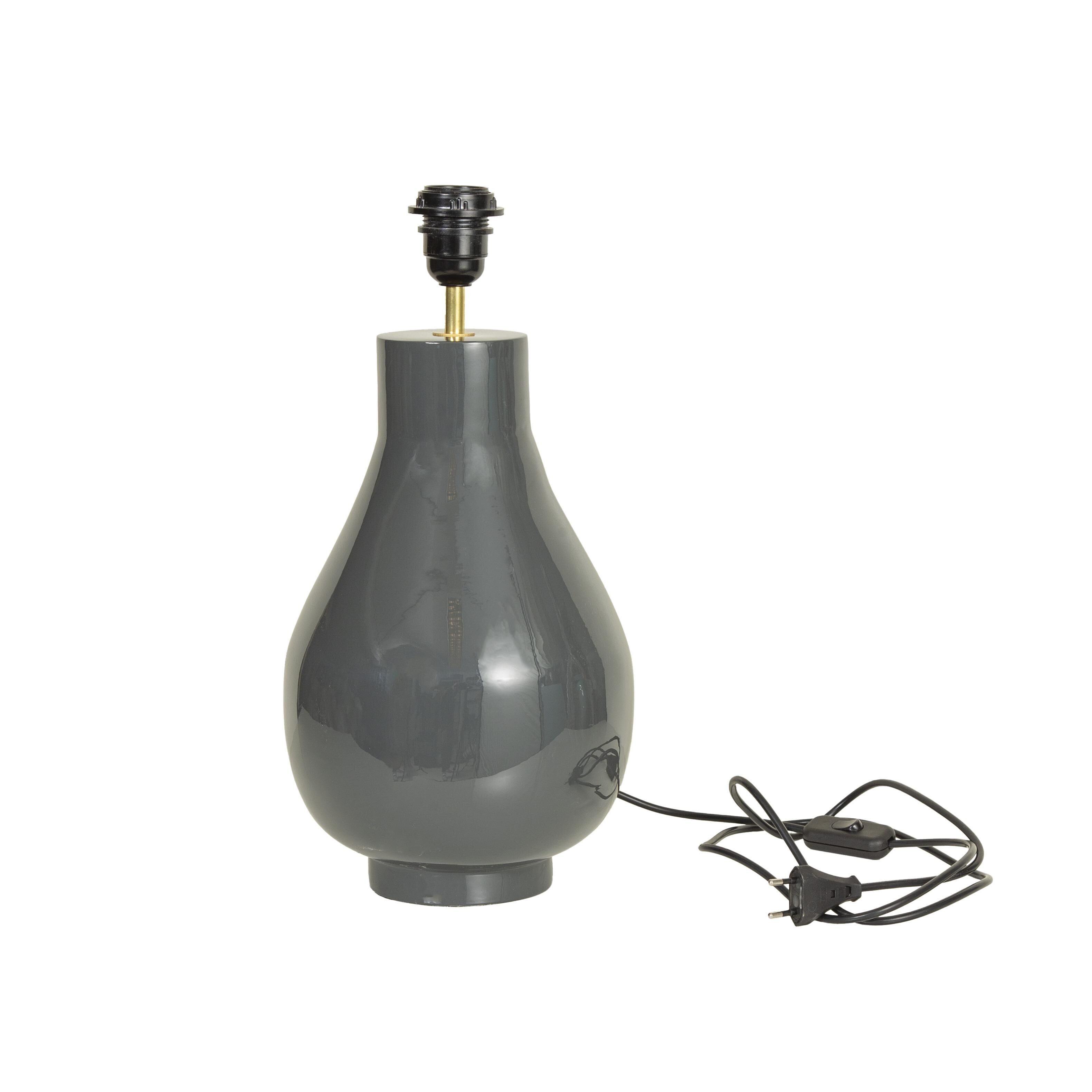 Drop Base til Bordlampe Coal