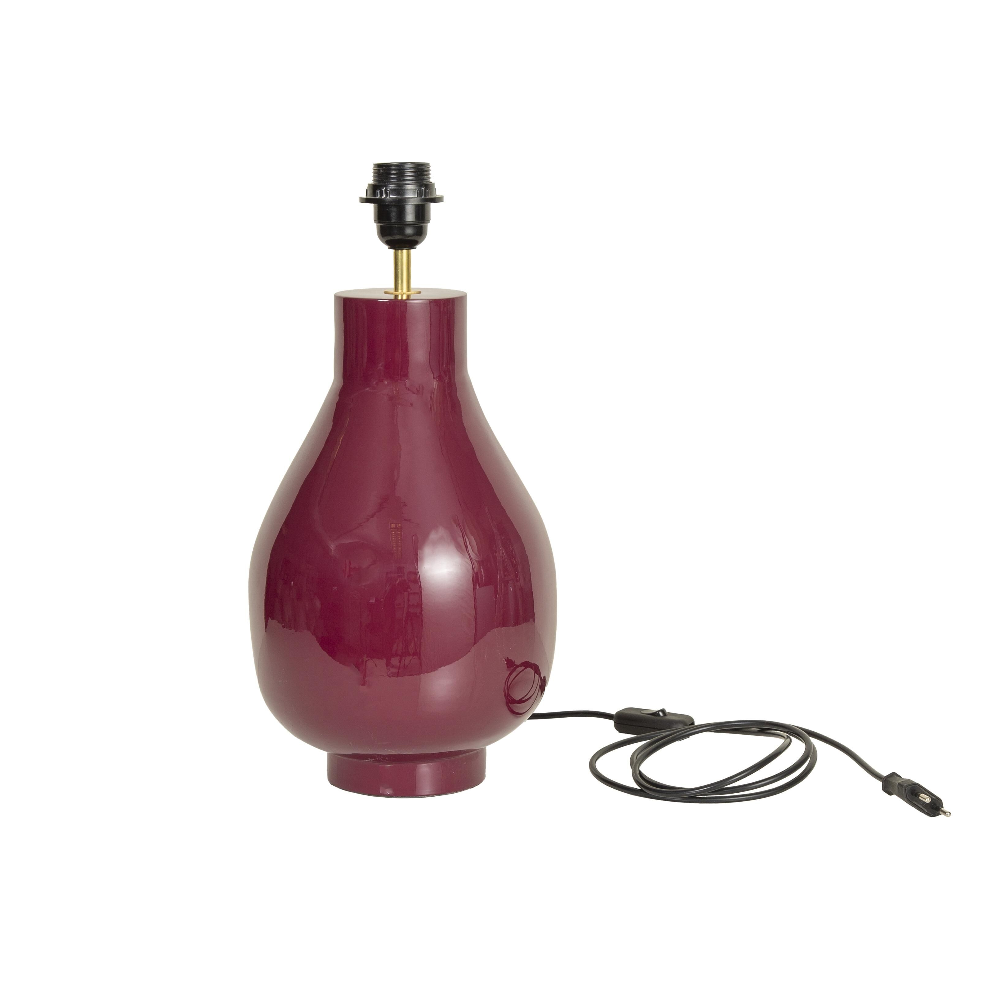 Drop Base til Bordlampe Beetroot