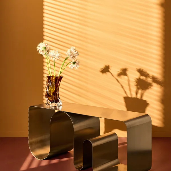 VENA Vase Medium Amber