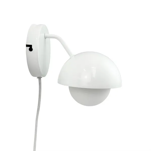 Rose Wall Lamp White