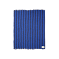 Band Blanket 160x200 Blue/Black