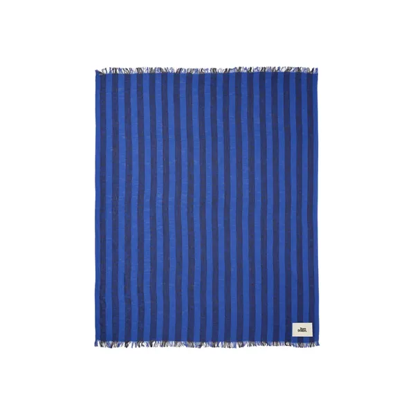 Band Blanket 160x200 Blue/Black