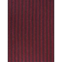 Band Blanket 160x200 Burgundy/Black