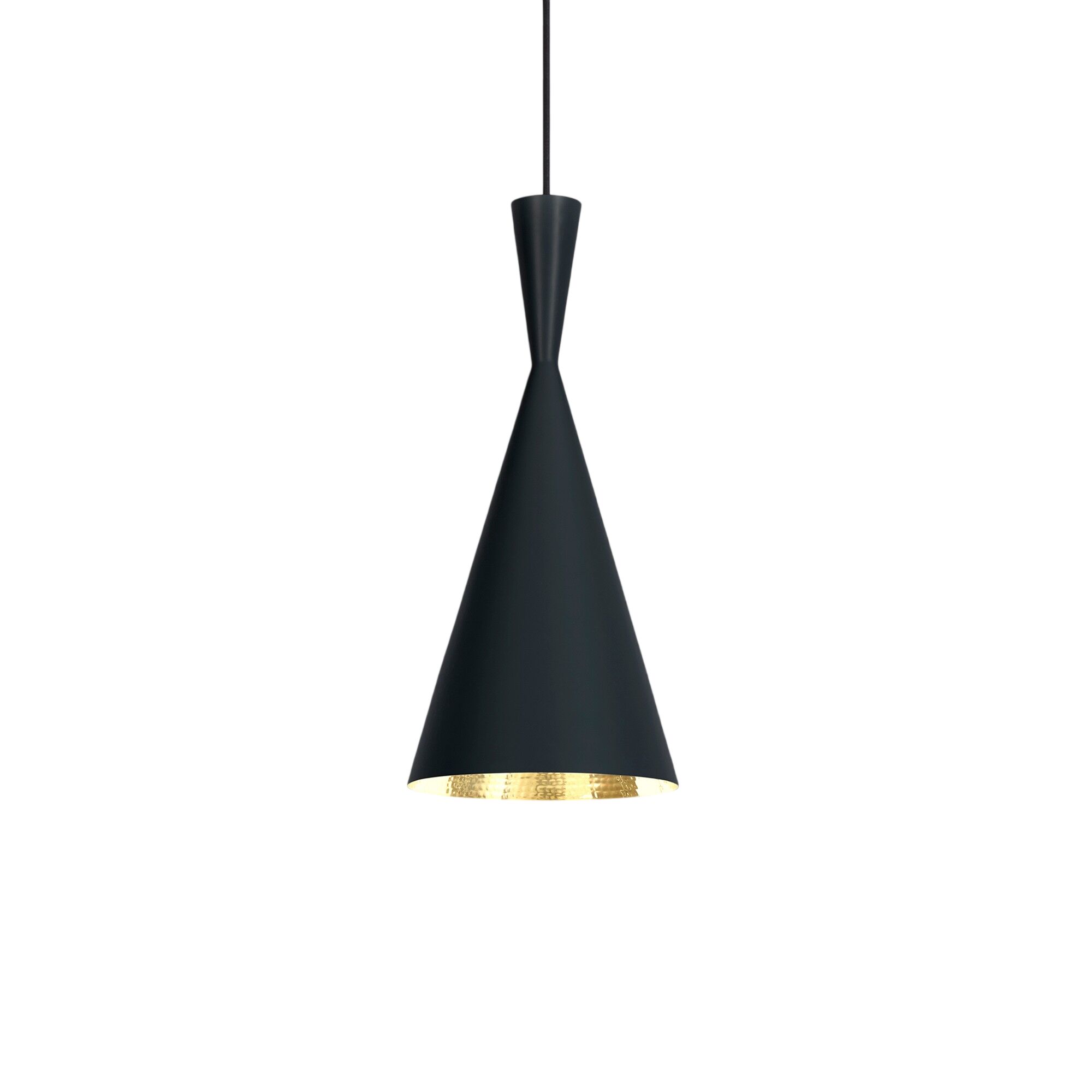Beat Pendant Tall Black