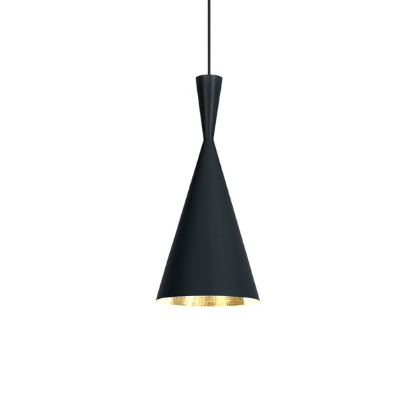 Beat Pendant Tall Black
