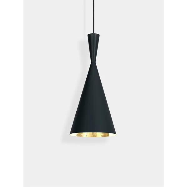 Beat Pendant Tall Black
