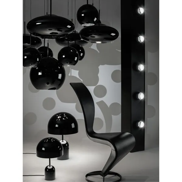 Lámpara de mesa Bell Black