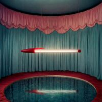BIC LED Lamp 173x13 Red
