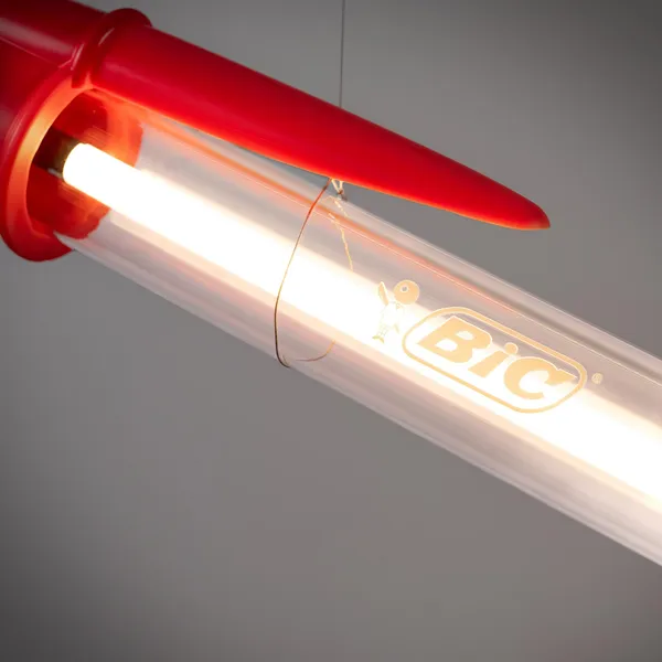 BIC LED Lamp 173x13 Red