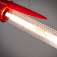BIC LED Lamp 173x13 Red
