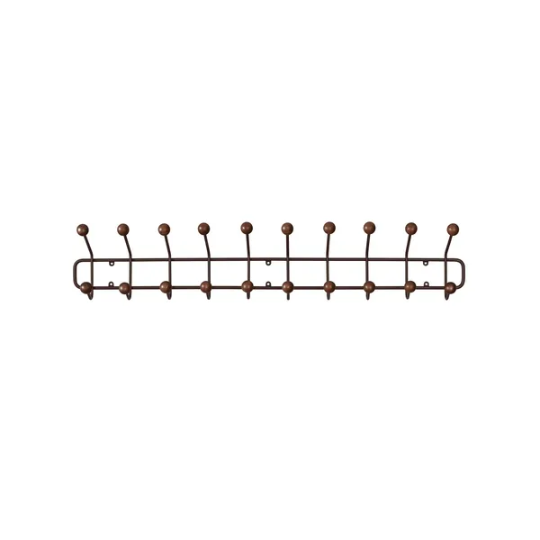 Bill Horizontal L Coat Rack Dark Mocha