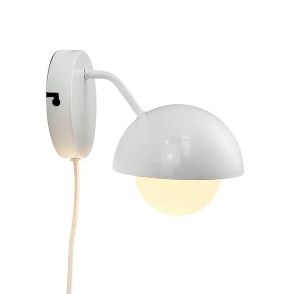 Rose Wall Lamp White