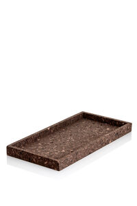 Cork Tray Rectangular Brown