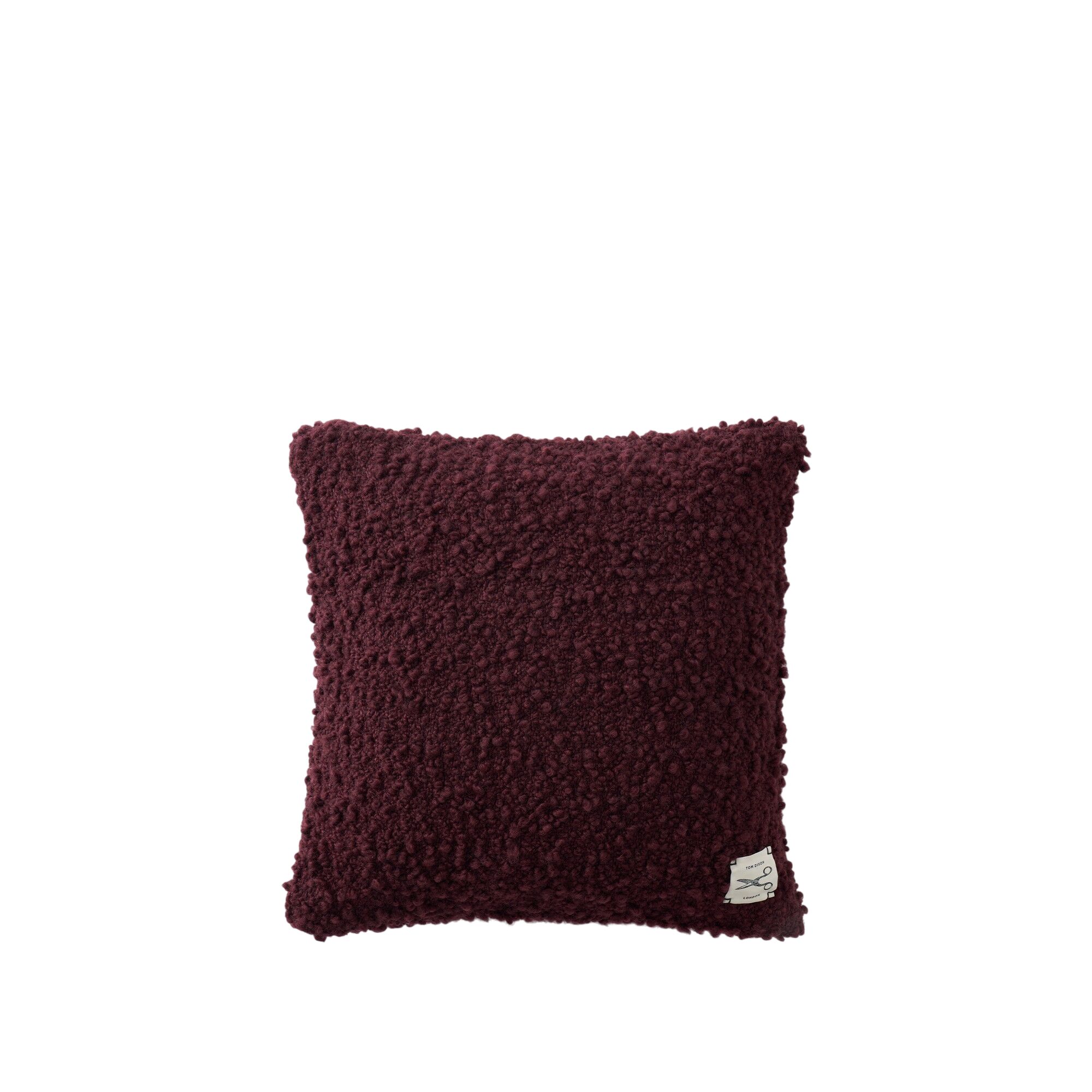 Bobble Cushion 45x45 cm burgunder