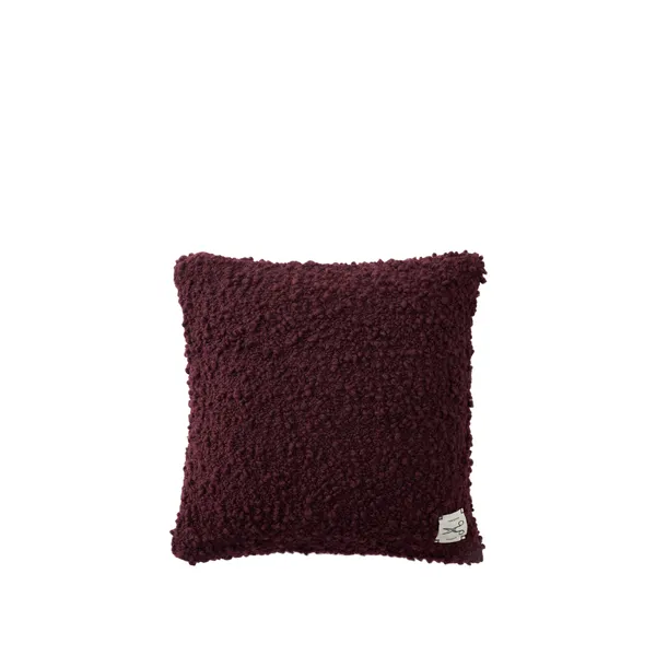 Bobble Cushion 45x45 cm Burgundy