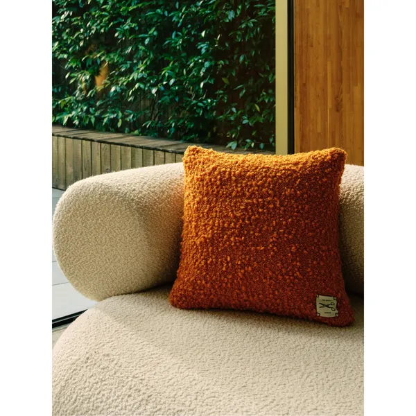 Bobble-Kissen 45x45 cm Ochre