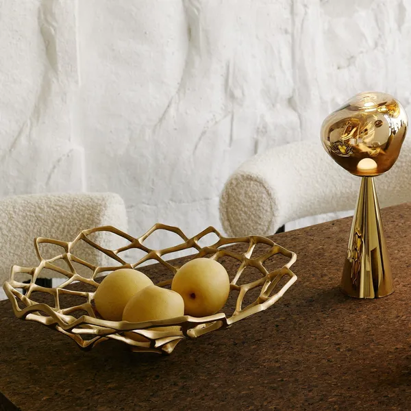 Bone Bowl Large Brass
