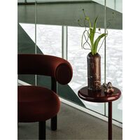 Boulder Vase Tall Red
