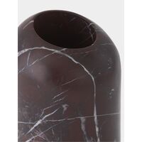 Boulder Vase Tall Red