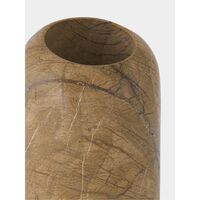 Boulder Vase Wide Gold