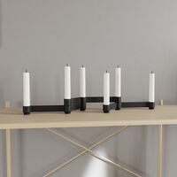 Sero Modular Candle Holder Matte Black