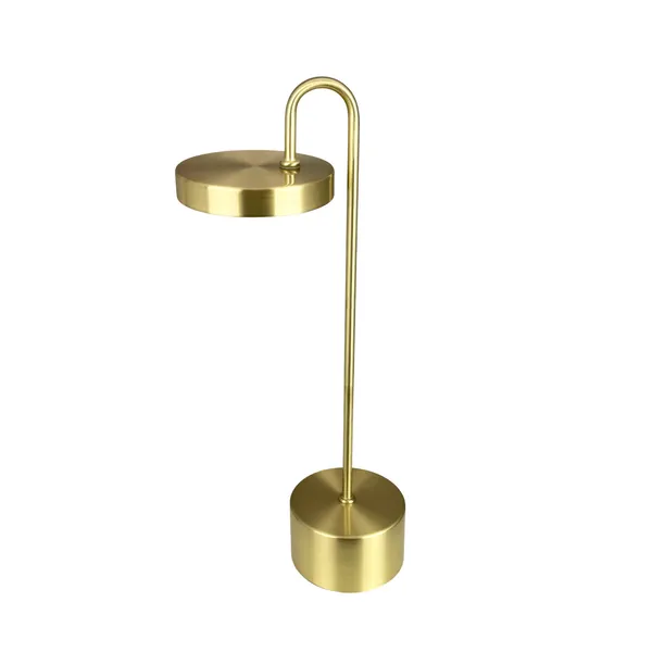 Moovelight Table Lamp With Wireless Charger Brass
