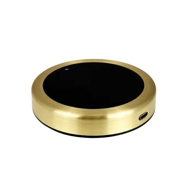 Moovelight Table Lamp With Wireless Charger Brass