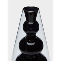 Bump Vase Cone Black
