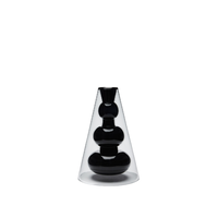 Bump Vase Cone Black