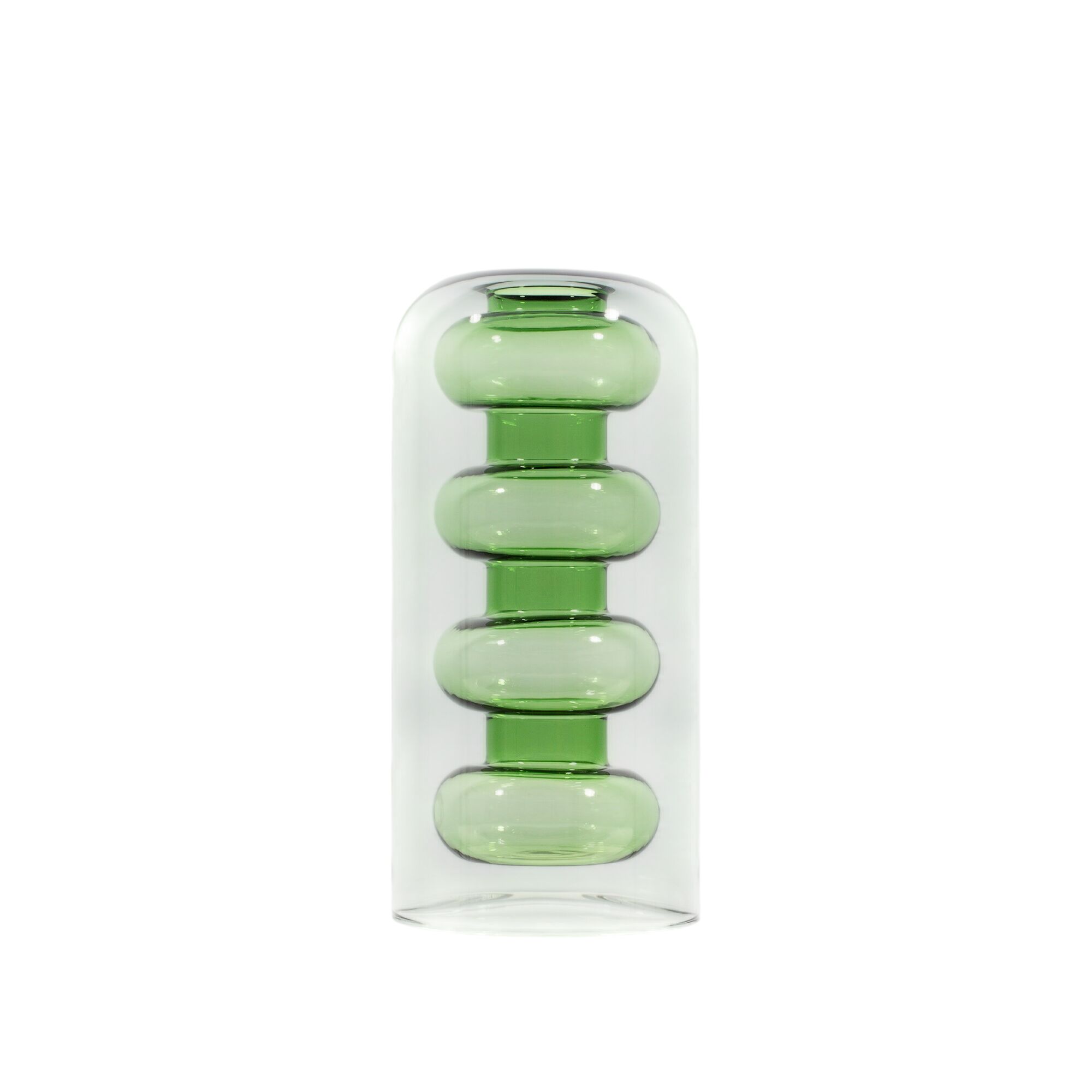 Bump Vase Tall Green