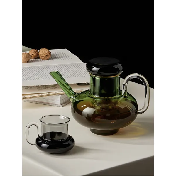 Bump Teetassen Set aus 2 Schwarz