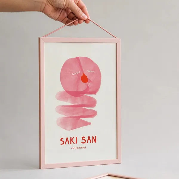 Frame A4 Blush Pink