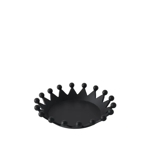 Cast Iron Crown Flat Black