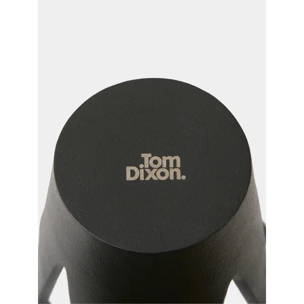 Cast Iron Crown Tealight Holder Black