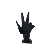 Cast Iron Hand Stand Black