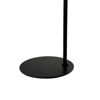 Nova Outdoor Floor Lamp w. Remote Black