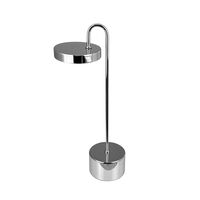 Moovelight Table Lamp With Wireless Charger Chrome
