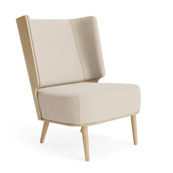 Serena Lounge Chair Natural Oak/Sweet Vanilla