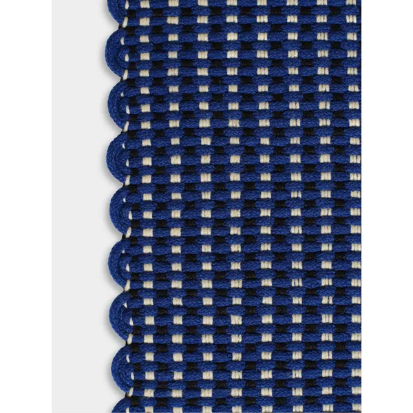 Cord Rug 200x300 Ultramarine Blue