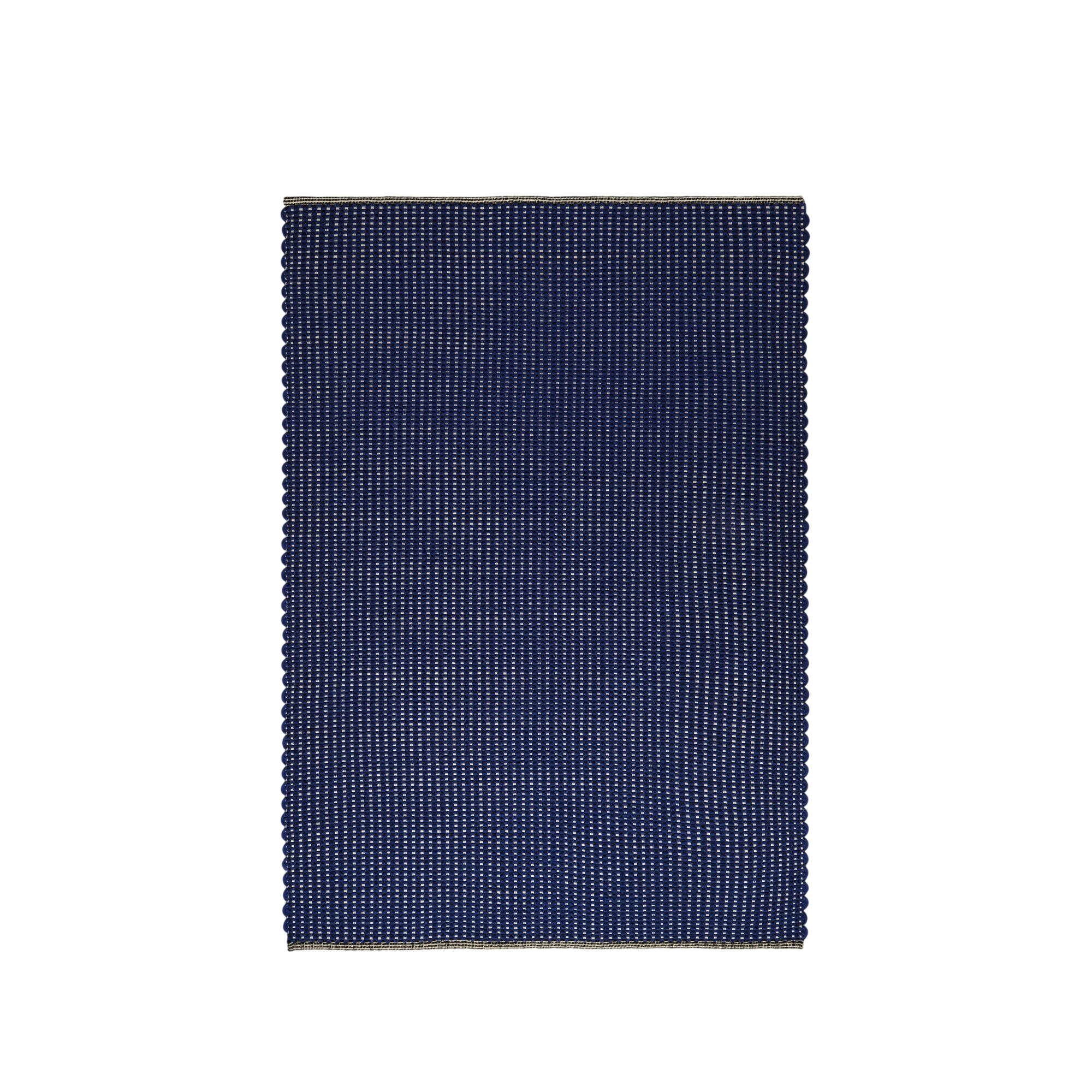 Cord Rug 200x300 Ultramarine Blue