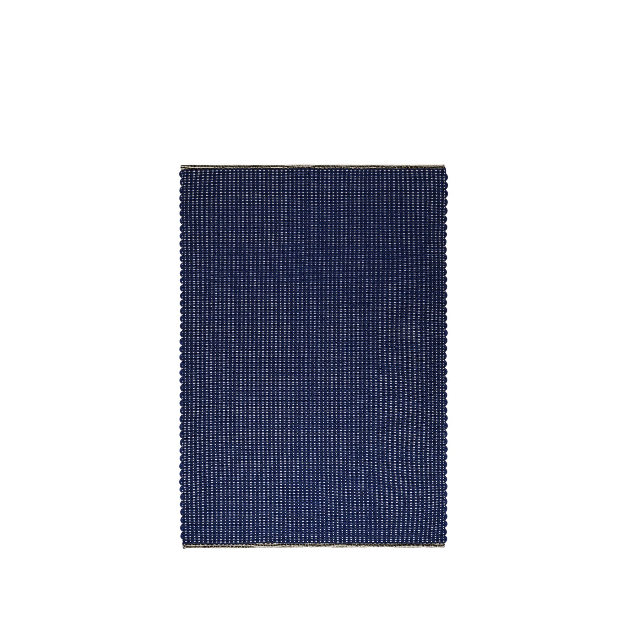Cord Rug 170x240 Ultramarine Blue