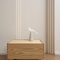 TIKI T2 Tragbare Lampe H30 Weiß